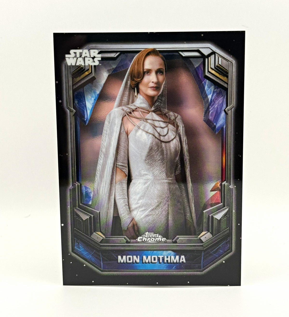 2026 Topps Chrome Star Wars SSP Mon Mothma COS-28 Cosmic Crystals