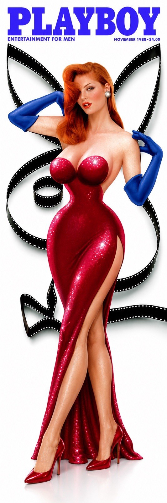 PLAYBOY GIANT 2’X6’ VINYL BANNER - LAURA RICHMOND