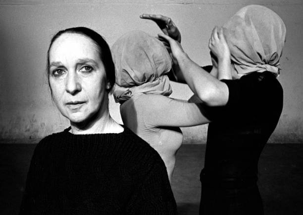 American choreographer Anna Sokolow and dancers 1970s Old Photo 1 American choreographer Anna Sokolow and dancers 1970s Old Photo 1