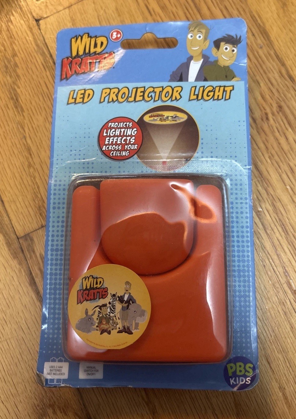 NEW Wild Kratts Led Projector Light Toy PBS Kids Sealed Sealed NEW Wild Kratts Led Projector Light Toy PBS Kids Sealed Sealed