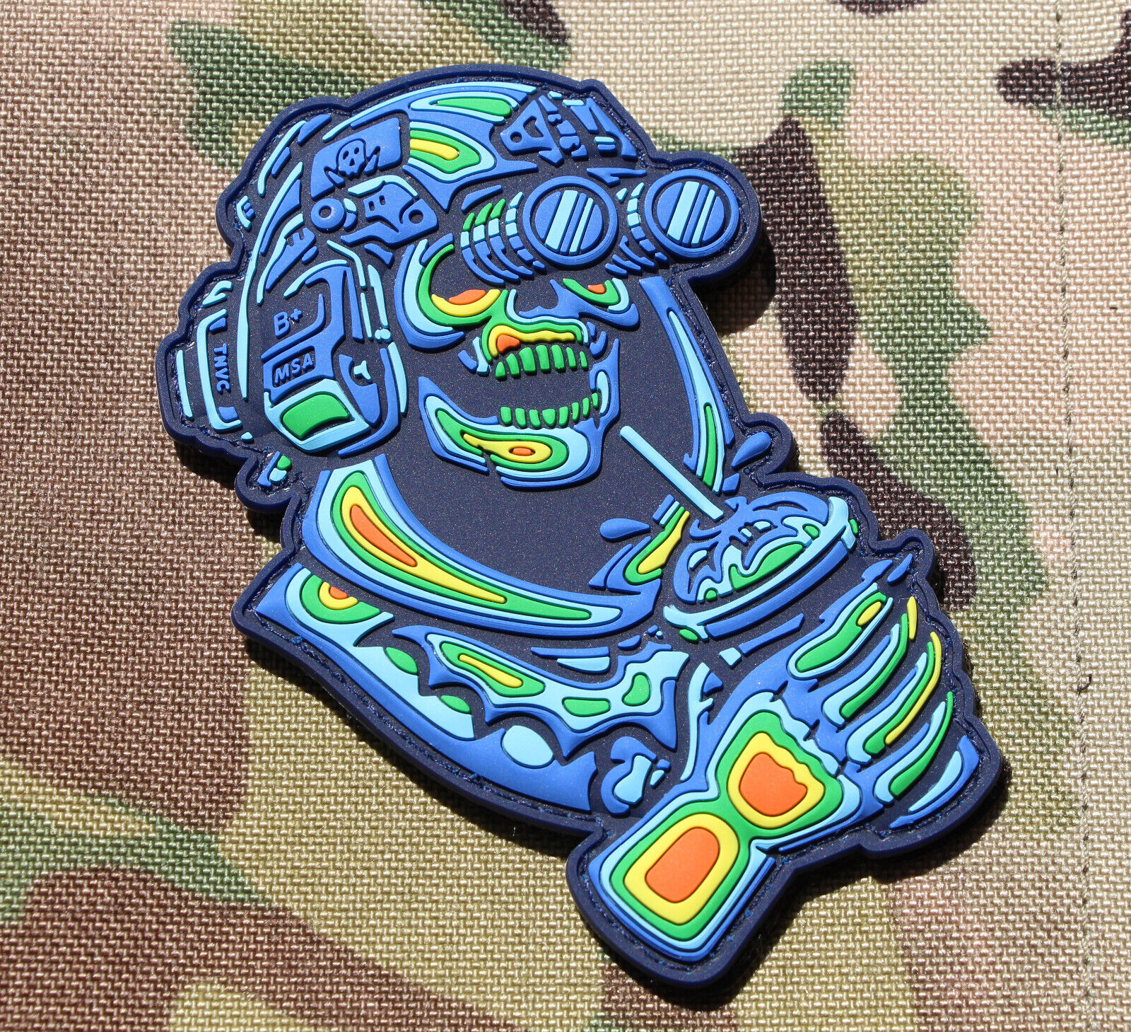Wasteland Kooks - You S.O.B. - Thermal MISFORTUNES PVC Patch Limited - NEW