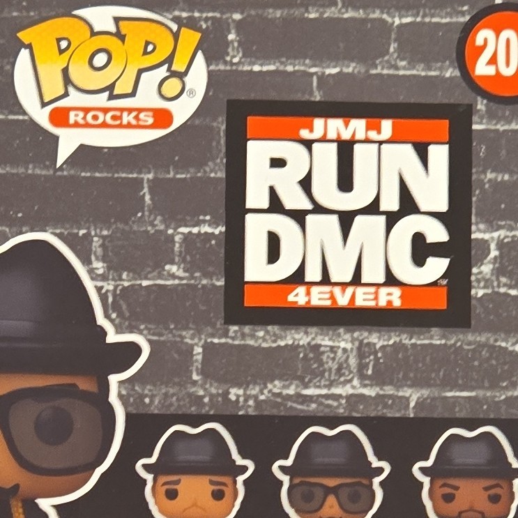 Funko Pop Rocks Run - DMC , Jam Master Jay 3-Pack Vinyl #199-201 New Funko Pop Rocks Run - DMC , Jam Master Jay 3-Pack Vinyl #199-201 New