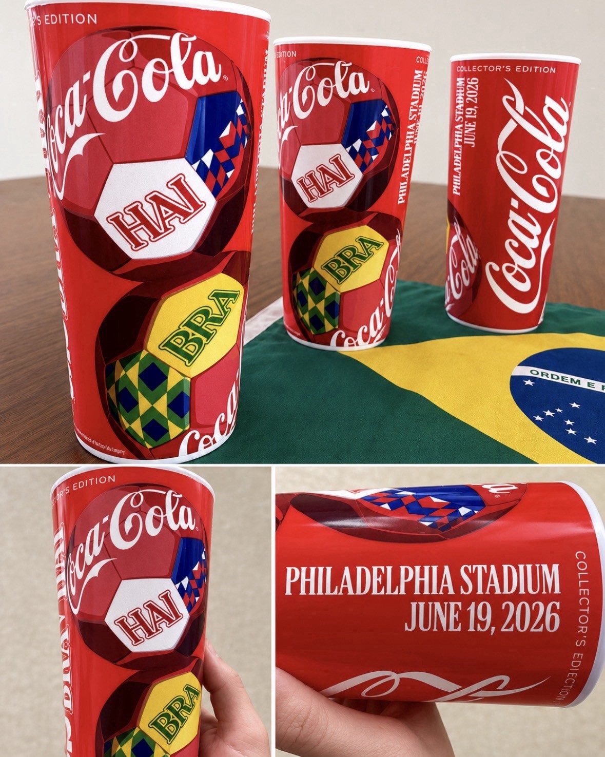 2026 FIFA World Cup Coca-Cola Collector Cup Philadelphia Stadium 6/19/26 2026 FIFA World Cup Coca-Cola Collector Cup Philadelphia Stadium 6/19/26