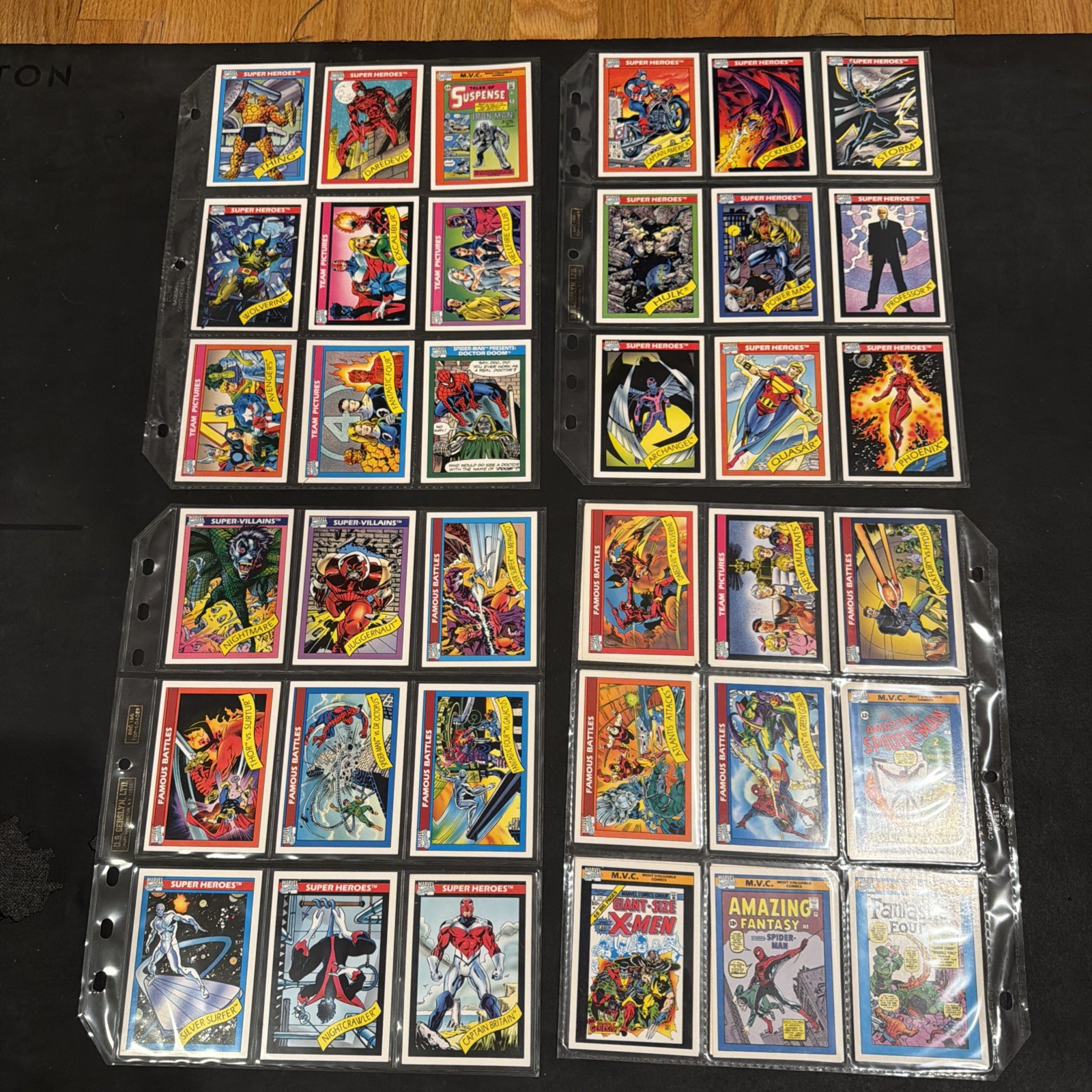 1990 Impel Marvel Comics 47 Wolverine, Hulk, Silver Surfer, Spider Man 1990 Impel Marvel Comics 47 Wolverine, Hulk, Silver Surfer, Spider Man