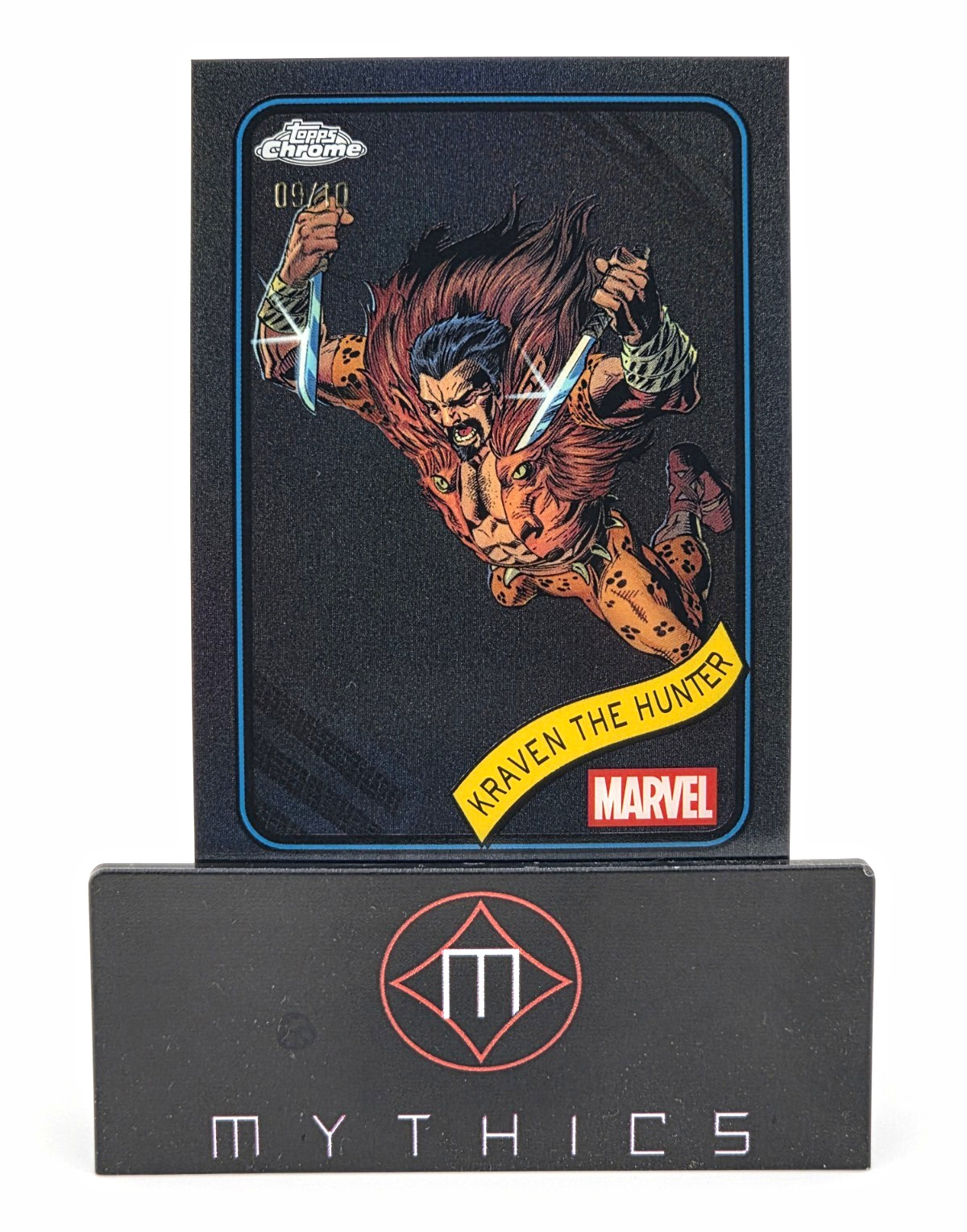 Topps 2025 Topps Chrome Marvel Kraven the Hunter #18 Serial #09/10 Topps 2025 Topps Chrome Marvel Kraven the Hunter #18 Serial #09/10