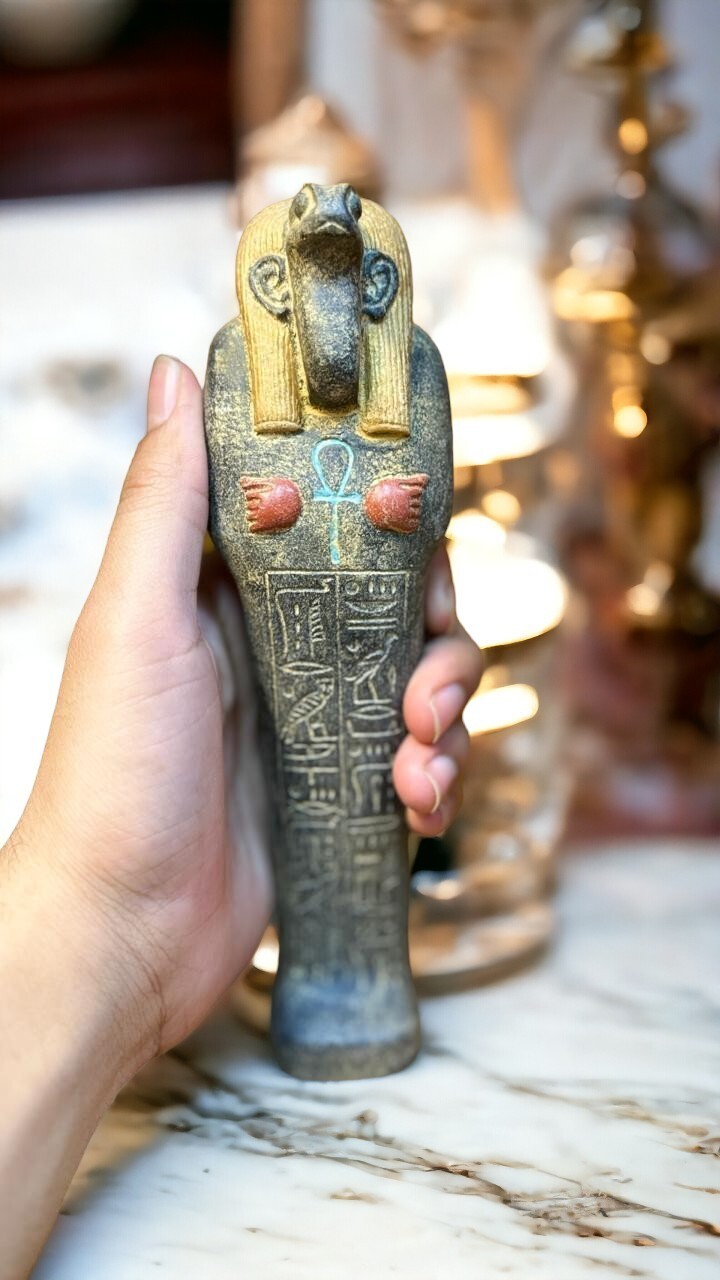 Rare Ancient Egyptian Apep Statue Unique Pharaonic Mythology God Antiques BC