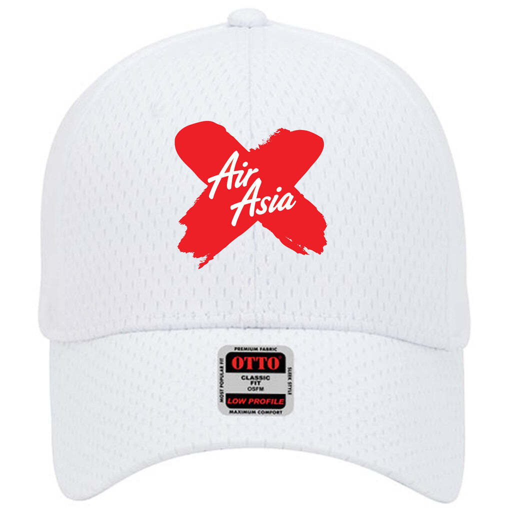 Air Asia AirAsia X Livery Logo Adjustable White Mesh Baseball Golf Cap Hat New Air Asia AirAsia X Livery Logo Adjustable White Mesh Baseball Golf Cap Hat New