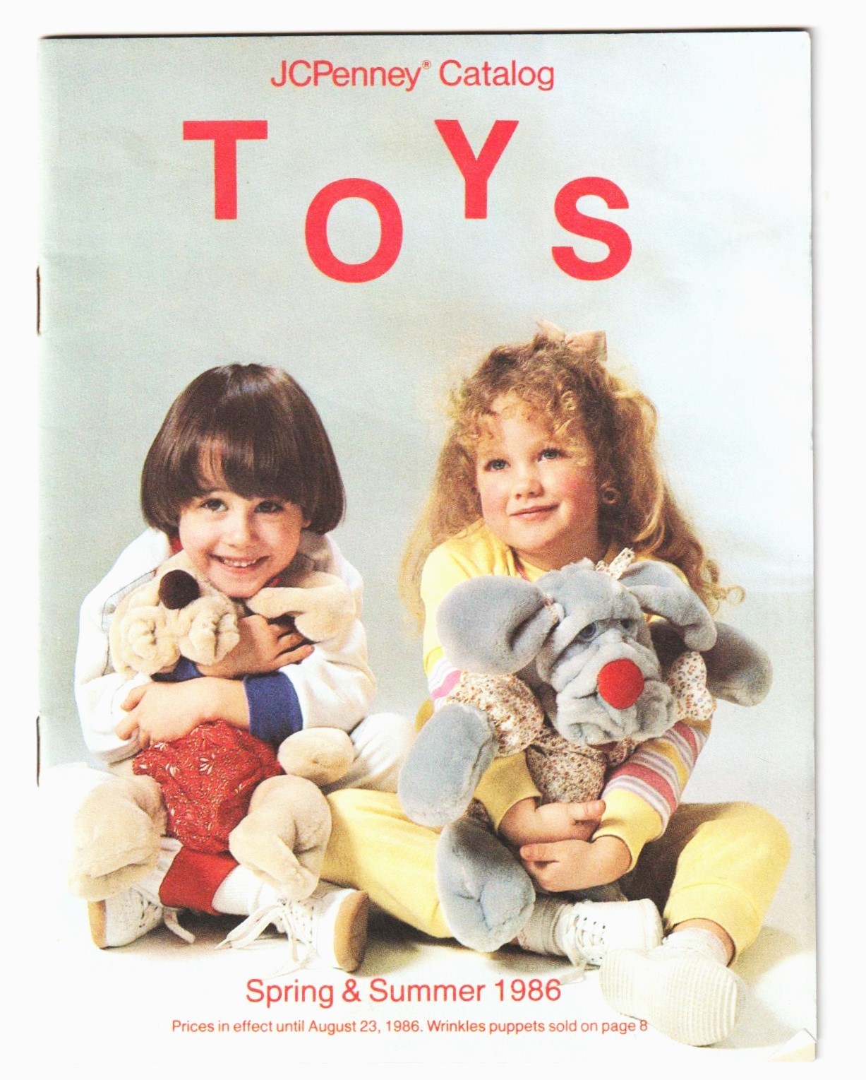 Vintage 1986 J.C. Penny Toys Catalog Dolls-Action Figures & Much More NM Vintage 1986 J.C. Penny Toys Catalog Dolls-Action Figures & Much More NM