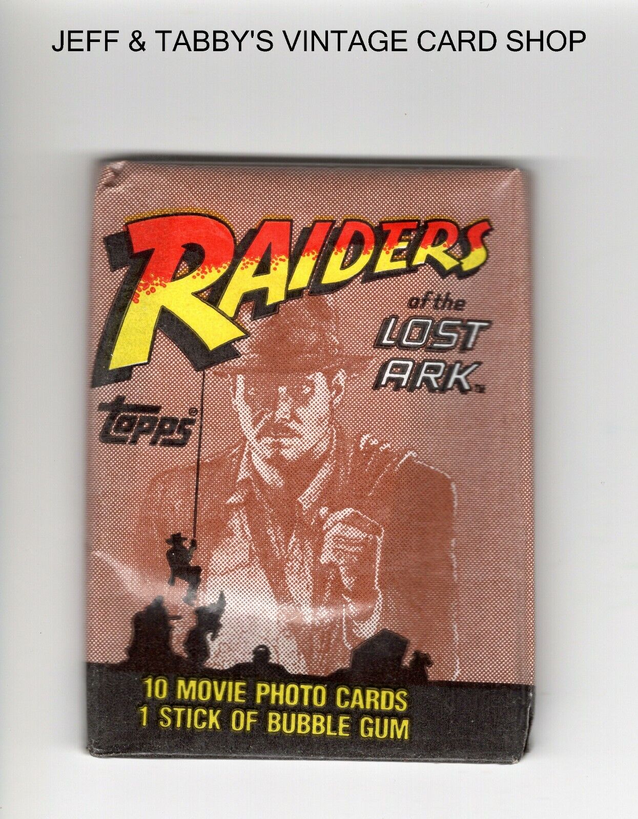 1981 TOPPS RAIDERS OF THE LOST ARK  Pack