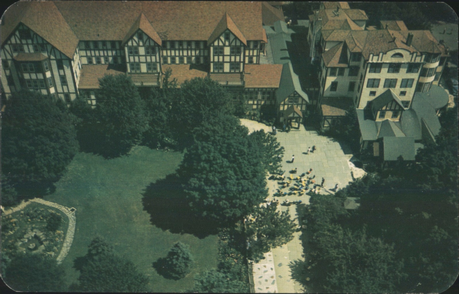 Grossinger, NY New York Grossinger's Resort Aerial View Chrome Vintage Postcard Grossinger, NY New York Grossinger's Resort Aerial View Chrome Vintage Postcard