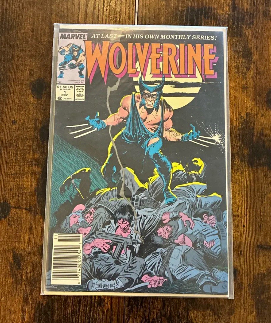 Marvel Comics Wolverine #1 (1988) Wolverine Copper Age Claremont Frank Miller Marvel Comics Wolverine #1 (1988) Wolverine Copper Age Claremont Frank Miller