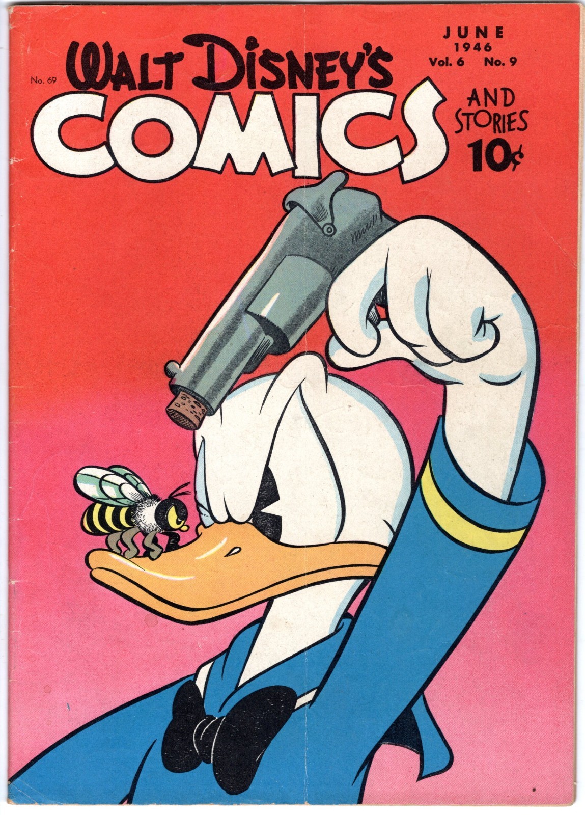 Walt Disney's COMICS & STORIES #69 Donald Duck by Carl Barks 1946 VERY FINE+ Walt Disney's COMICS & STORIES #69 Donald Duck by Carl Barks 1946 VERY FINE+