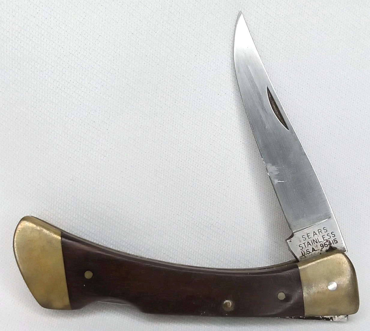 Vintage 1980s Camillus Cutlery Co Sears 95415 Single Blade Folding Pocketknife Vintage 1980s Camillus Cutlery Co Sears 95415 Single Blade Folding Pocketknife