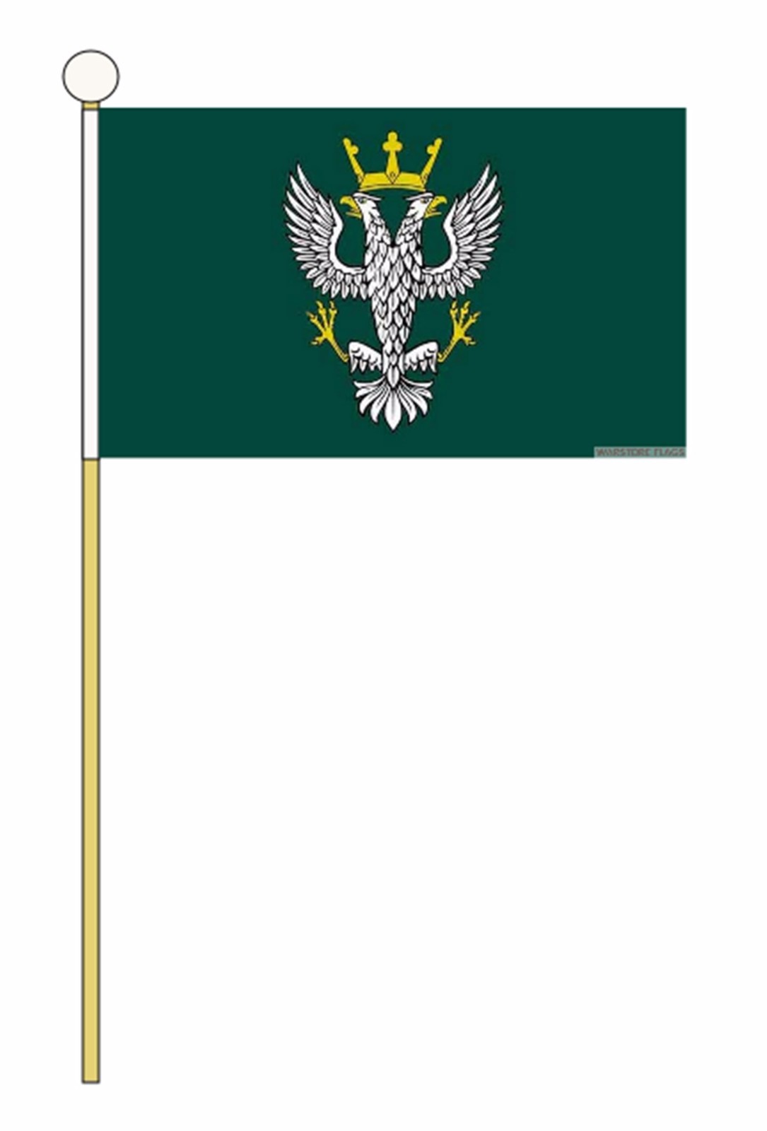 MERCIAN REGIMENT 12 PACK medium Hand Flags 9\