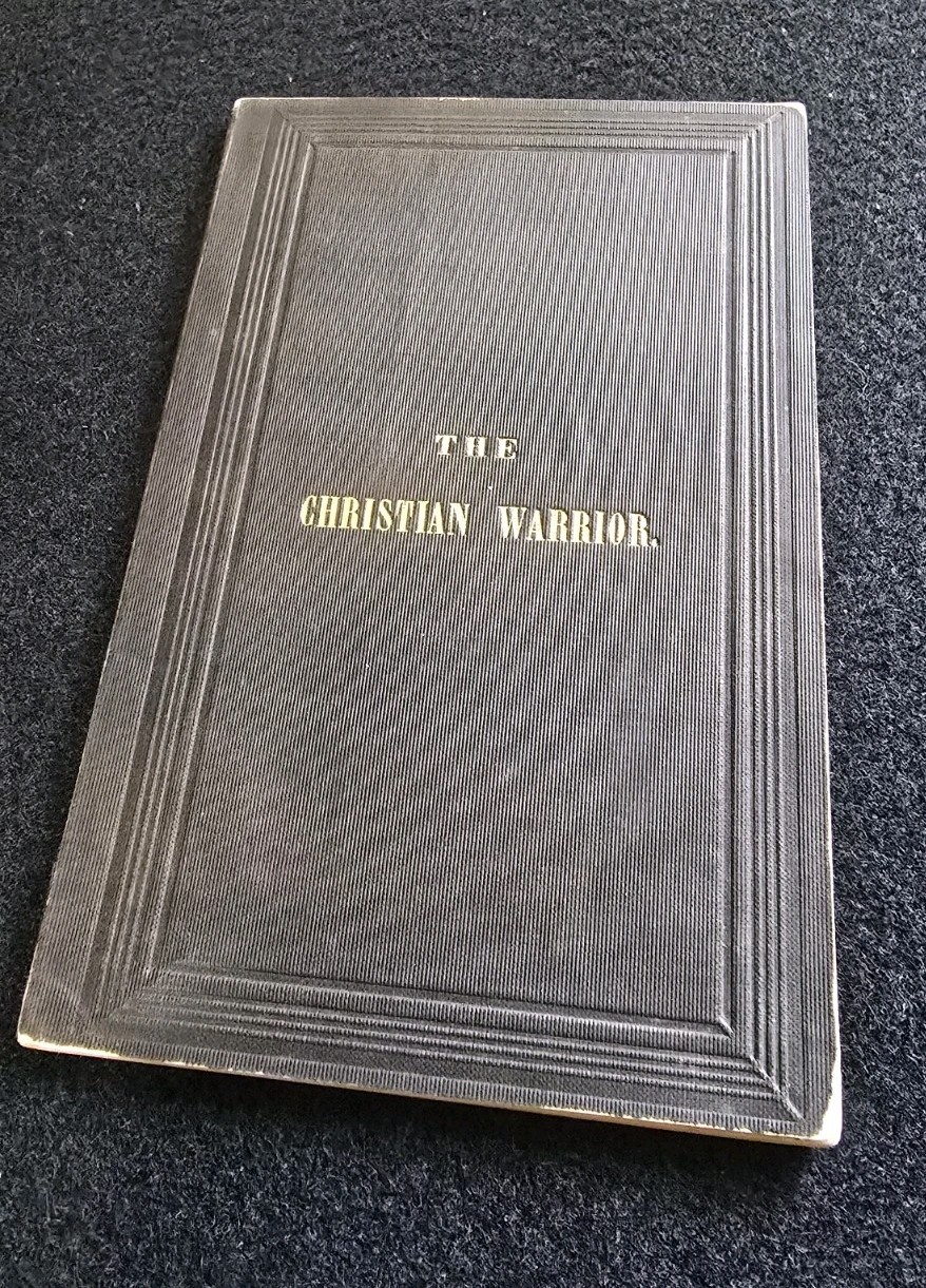 1861 Christian Warrior Whittemore Funeral Discourse Signed Association Copy