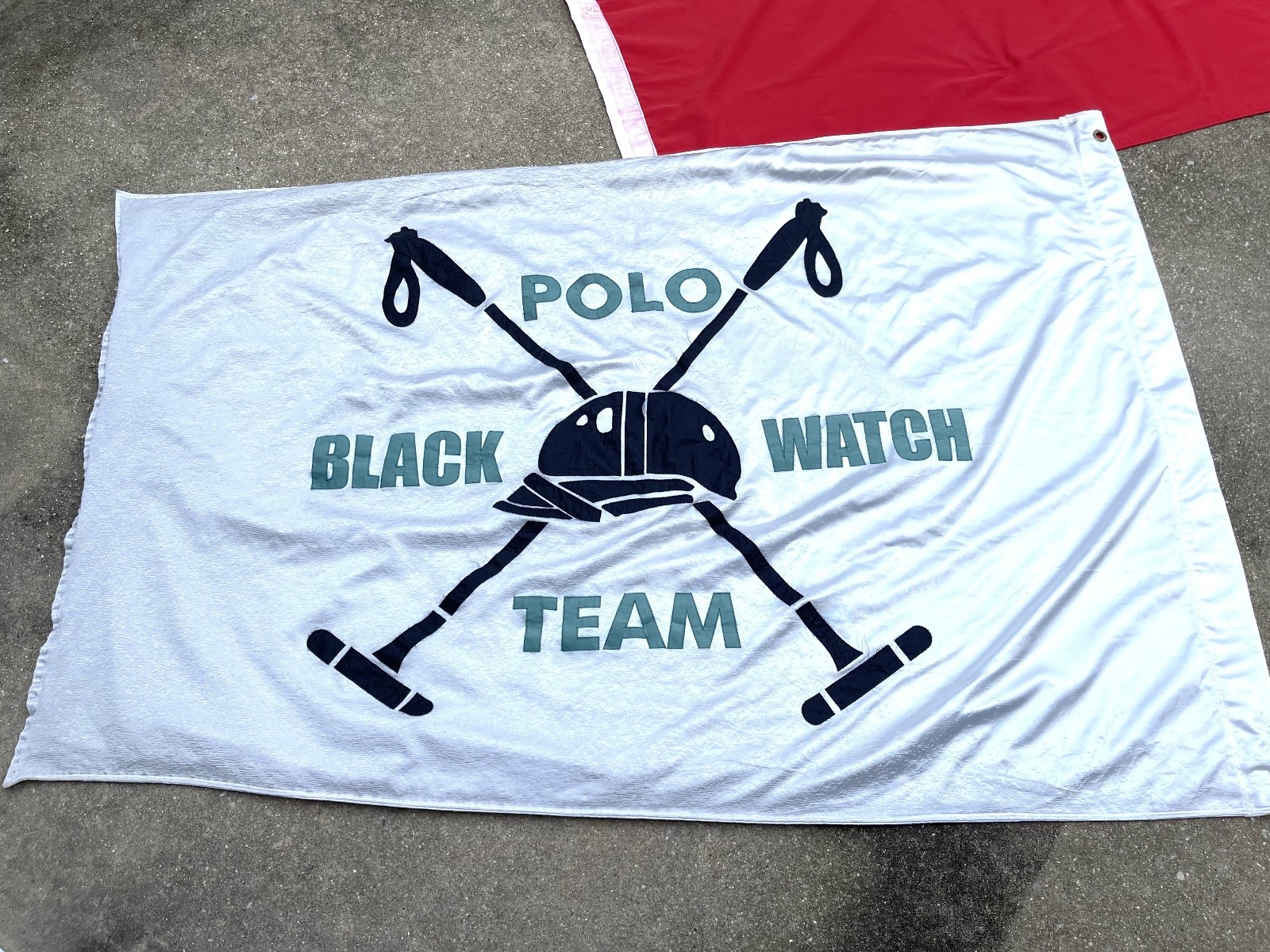 Polo Team Flag, Collector's Item, From IPC Wellington, FL - Team Black Watch Polo Team Flag, Collector's Item, From IPC Wellington, FL - Team Black Watch