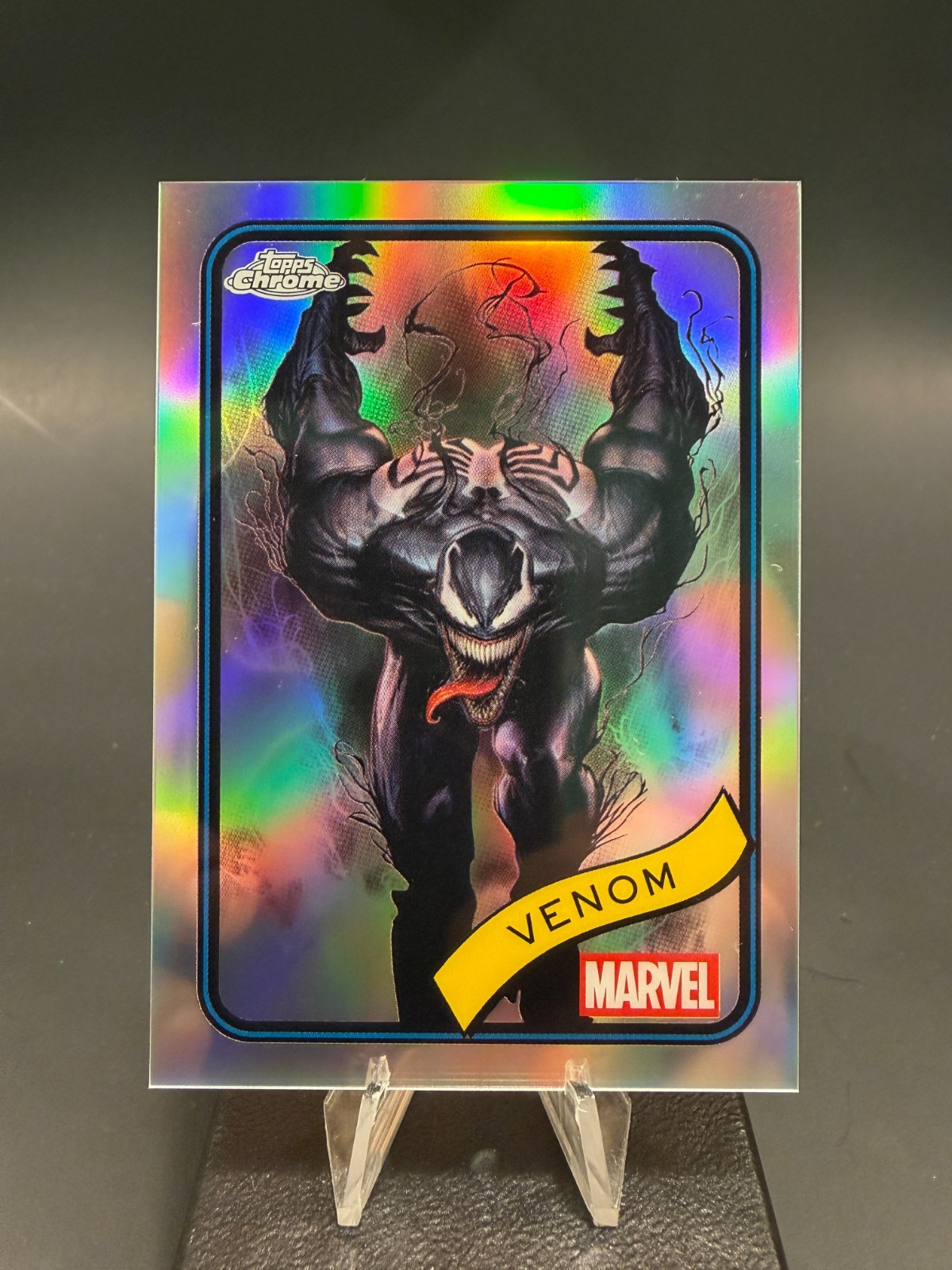 2025 Topps Chrome Marvel Venom Refractor #149 2025 Topps Chrome Marvel Venom Refractor #149