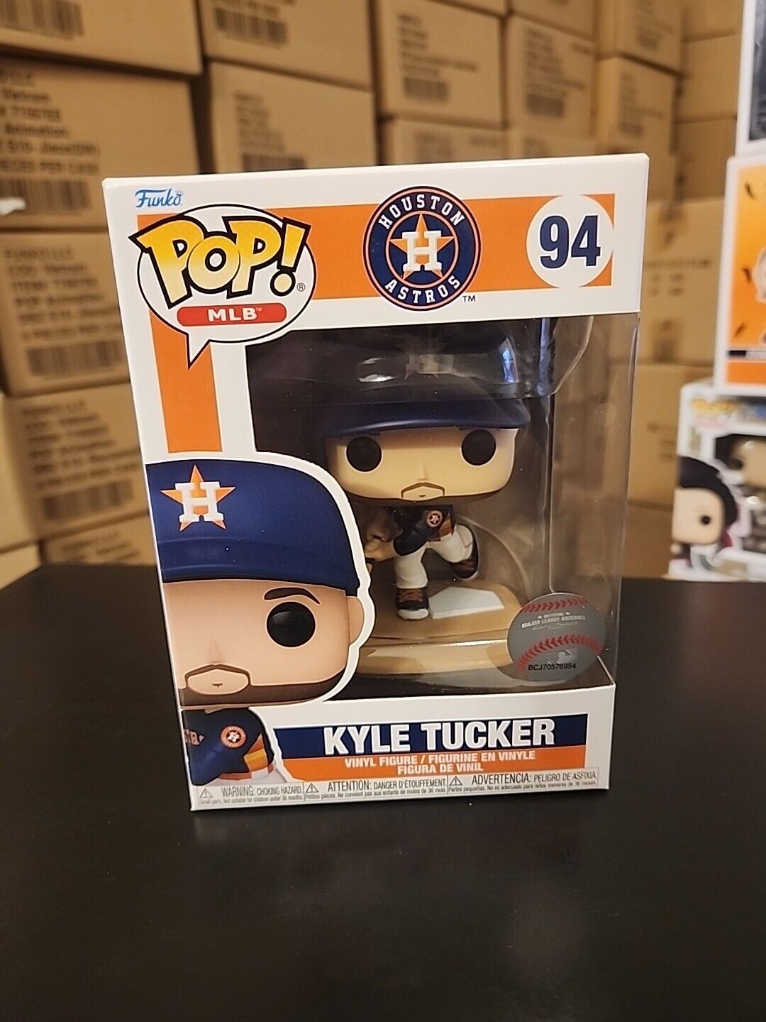 Funko Pop MLB Houston Astros Kyle Tucker Funko Pop Vinyl Figure #94