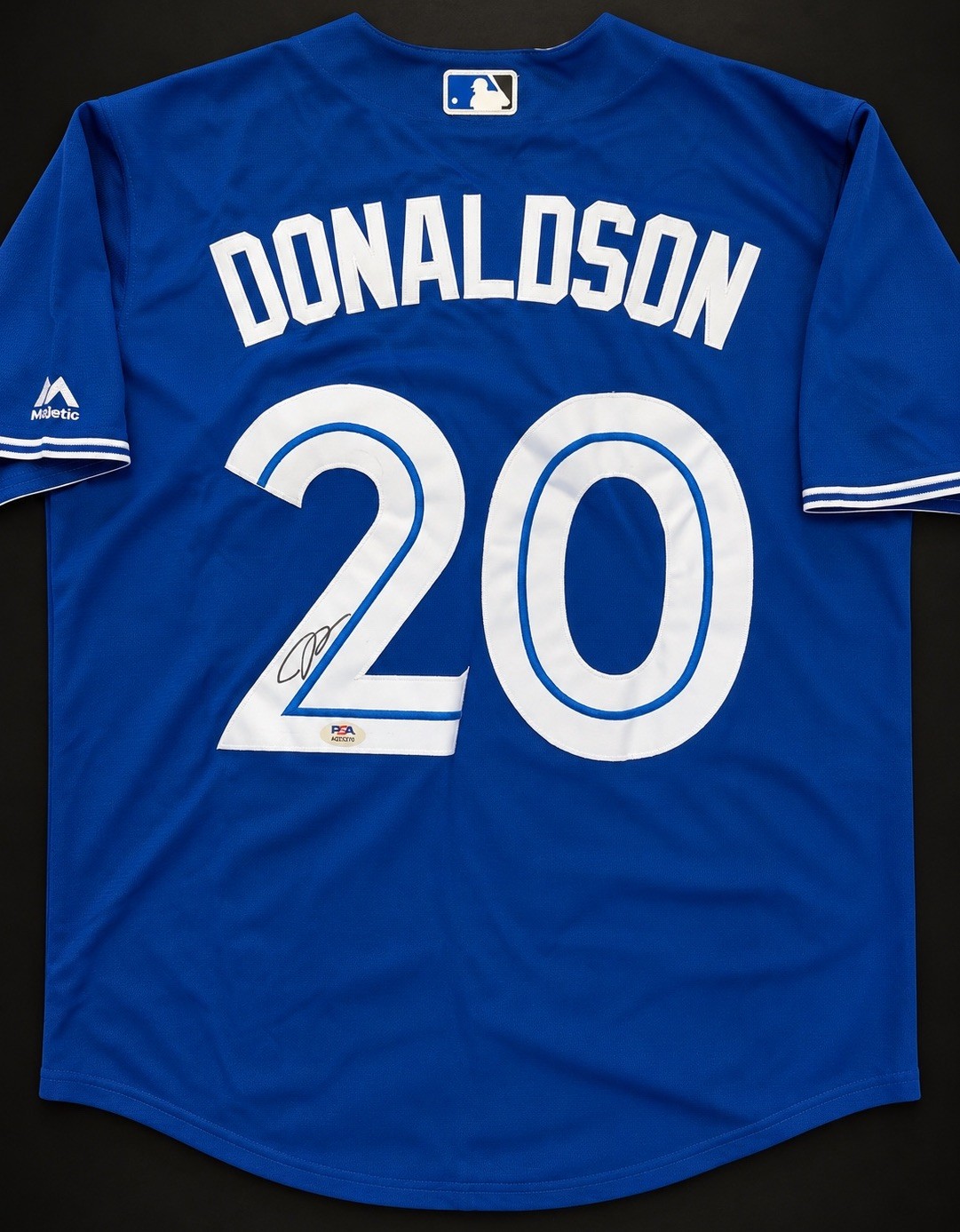 Josh Donaldson Signed Autographed Toronto Blue Jays Jersey Baseball MVP PSA Josh Donaldson Signed Autographed Toronto Blue Jays Jersey Baseball MVP PSA