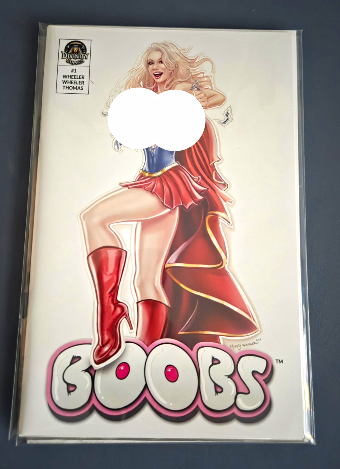 Boobs #1 Divinity Comics Wheeler & Thomas Cover Naughty Mature Boobs #1 Divinity Comics Wheeler & Thomas Cover Naughty Mature