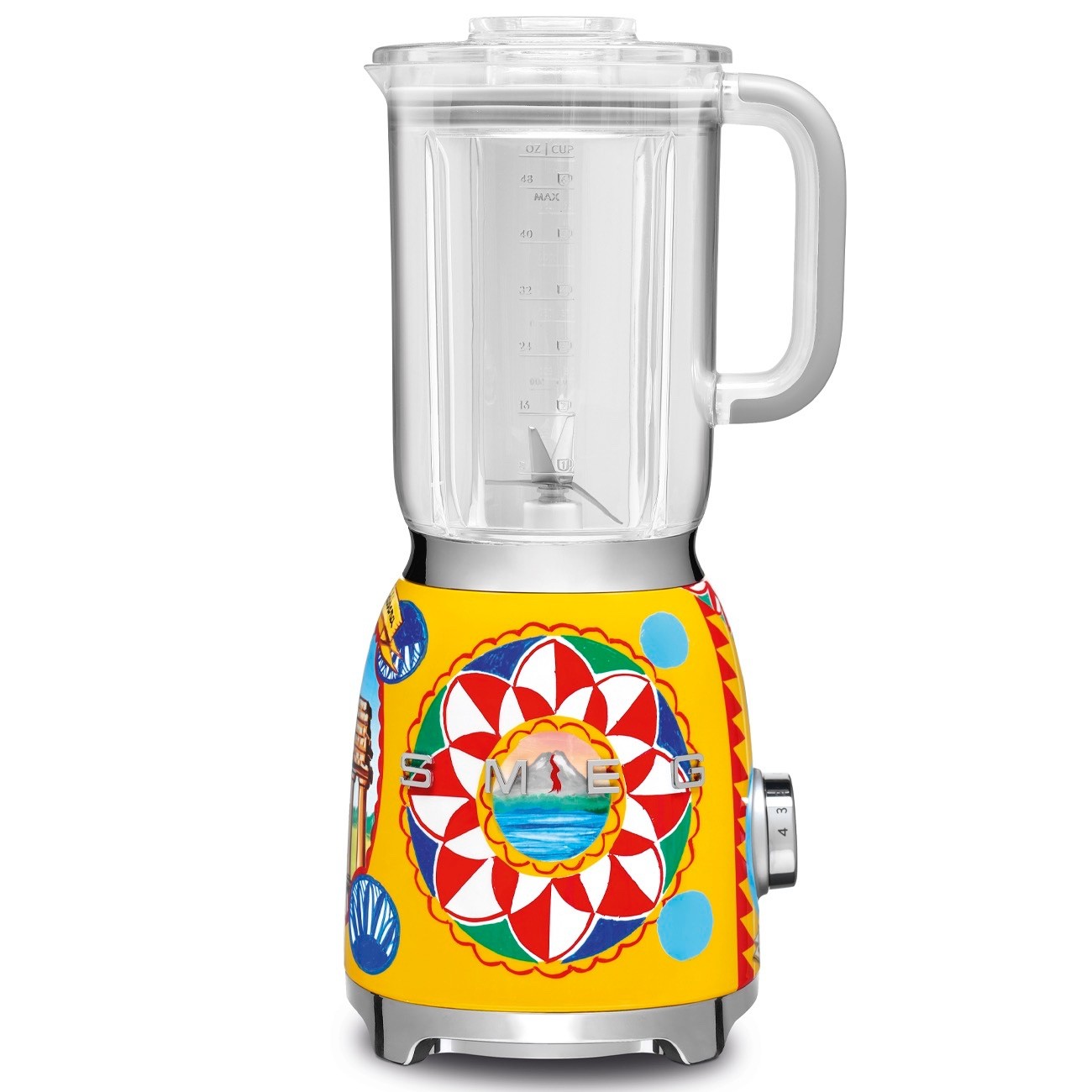SMEG Dolce & Gabbana Sicily Is My Love Stylish Countertop Blender BLF01DGUS