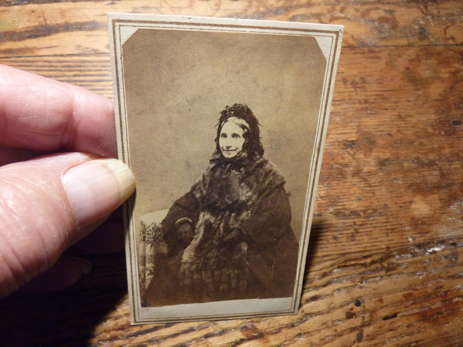 1860S-CIVIL WAR- CDV PHOTO.