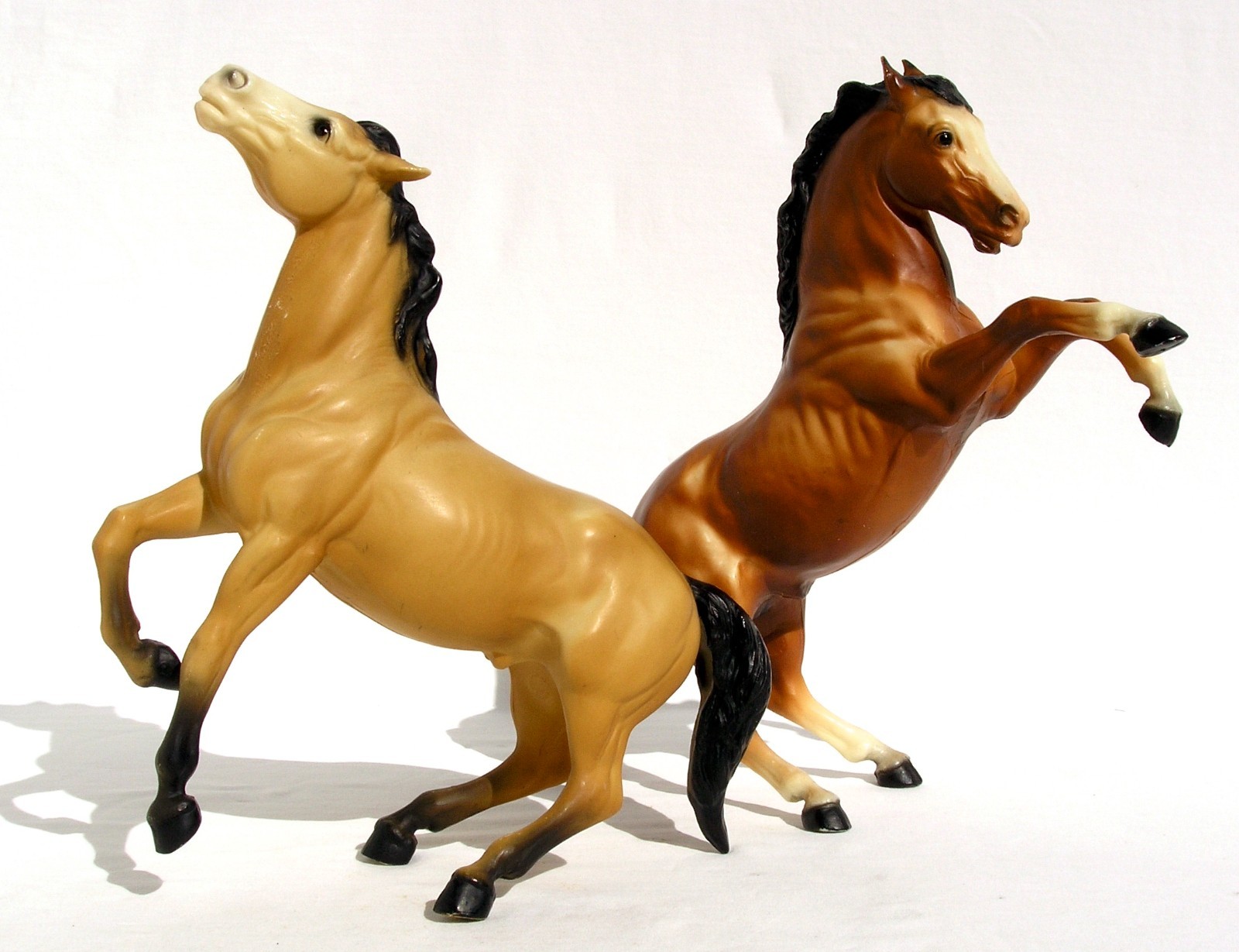 Vintage Breyer Horses Rearing Stallions (2)
