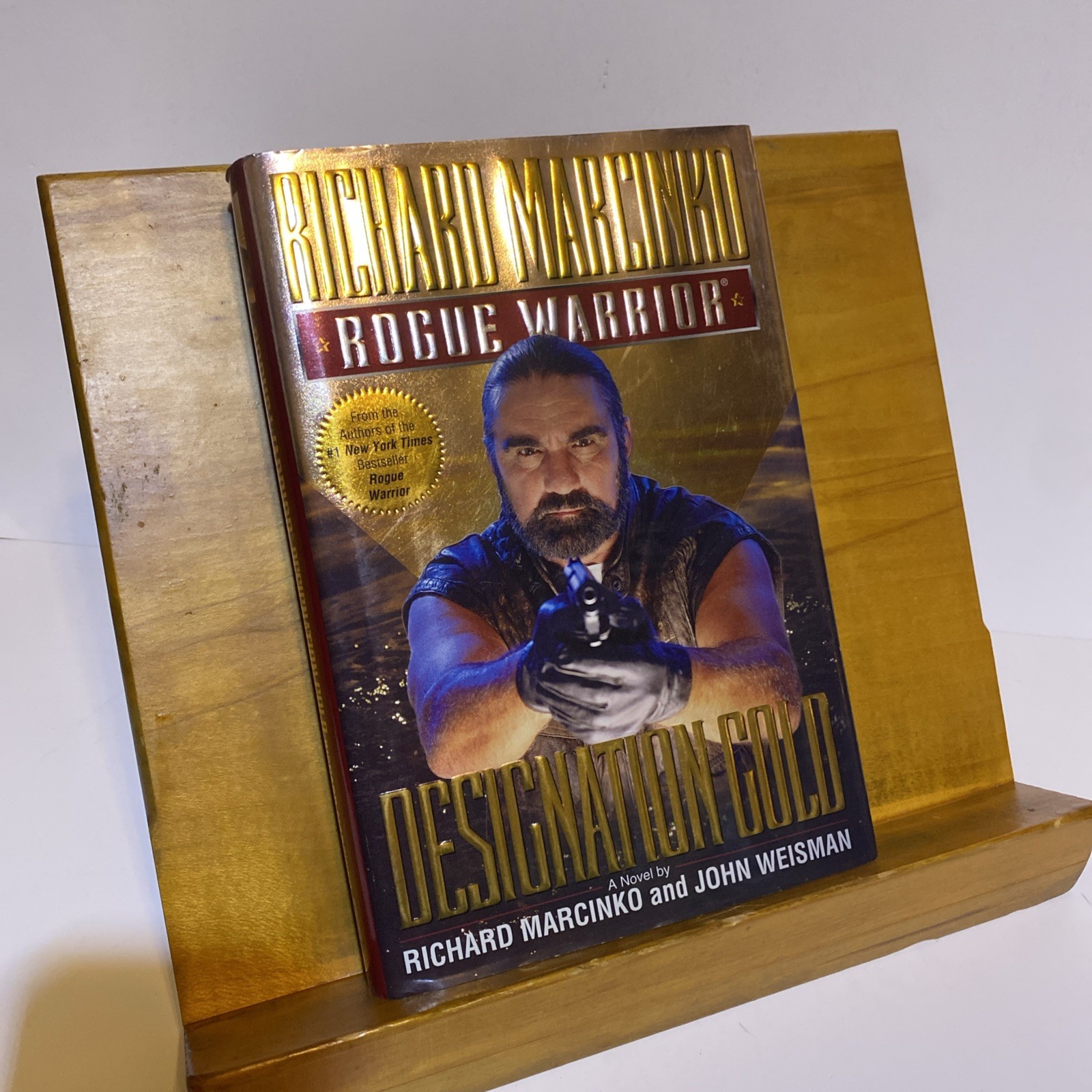 ROGUE WARRIOR Richard Marcinko 1st Edition Destination Gold, Bawdy Inscription ROGUE WARRIOR Richard Marcinko 1st Edition Destination Gold, Bawdy Inscription