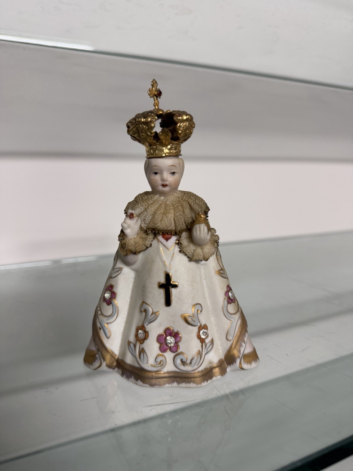 vintage lefton figurines Statue of The Infant of Prague vintage lefton figurines Statue of The Infant of Prague