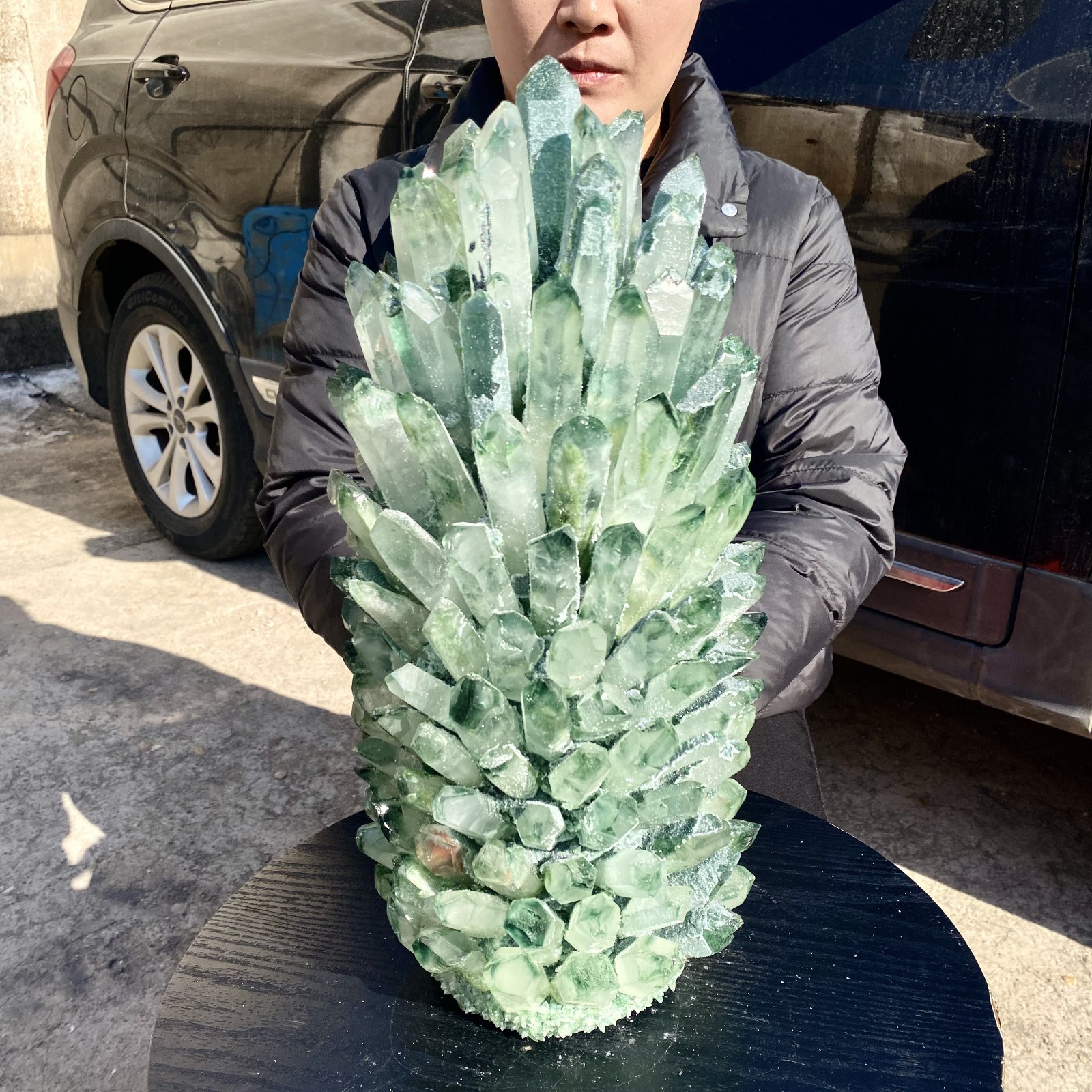 29LB Large Natural Clear Quartz Crystal Cluster Mineral Sample Crystal Energy - 29LB Large Natural Clear Quartz Crystal Cluster Mineral Sample Crystal Energy -