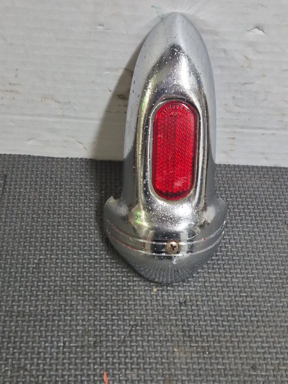 Vintage 1950's Monark Super Deluxe Bicycle Tombstone Reflector Firestone Cruiser Vintage 1950's Monark Super Deluxe Bicycle Tombstone Reflector Firestone Cruiser