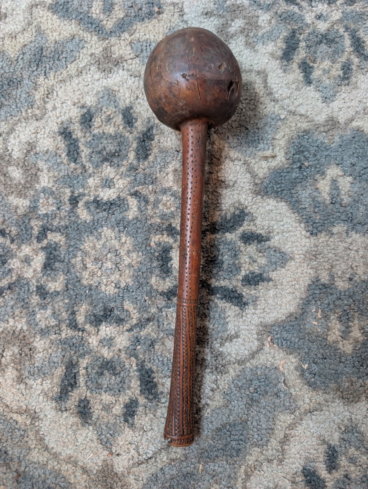 Fiji Throwing Club 19th Century i ula tavatava Original Antique Museum Quality Fiji Throwing Club 19th Century i ula tavatava Original Antique Museum Quality