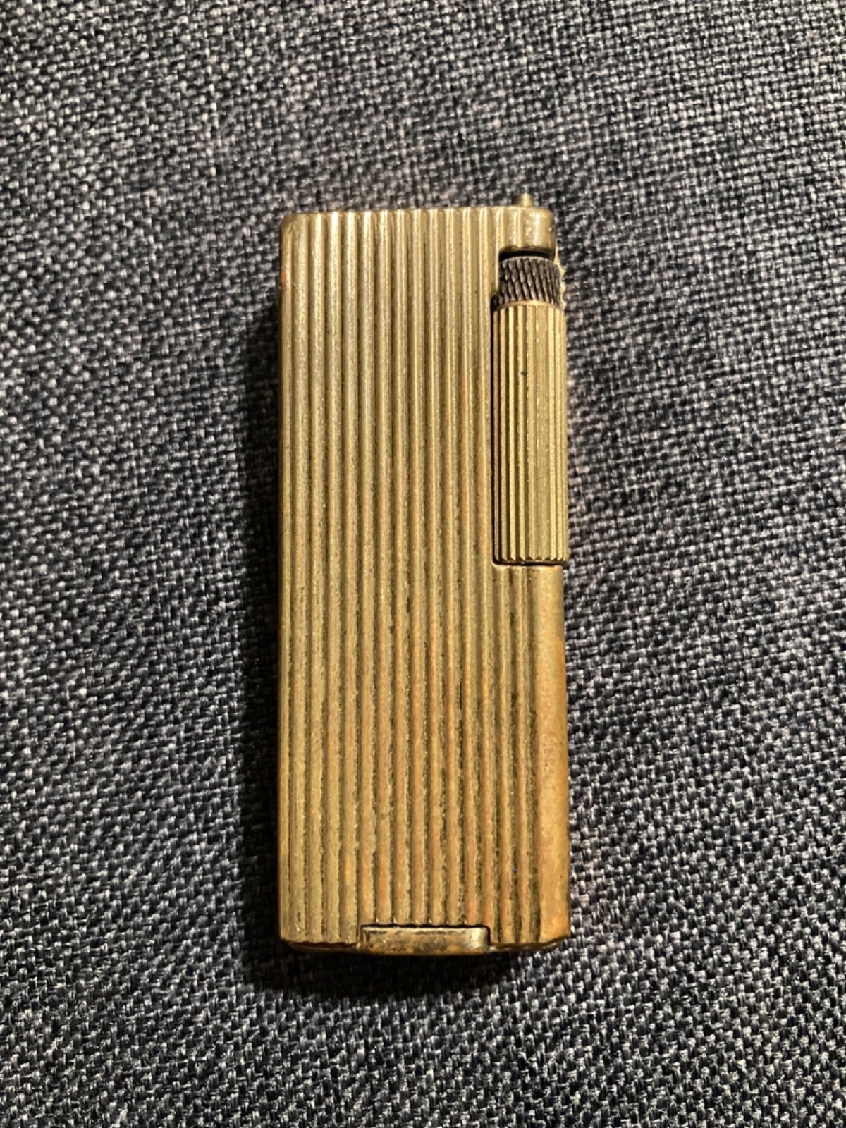 Vintage Gold Caddy Japan Zaima Pocket Lighter | Art-Deco Design Untested As-Is Vintage Gold Caddy Japan Zaima Pocket Lighter | Art-Deco Design Untested As-Is