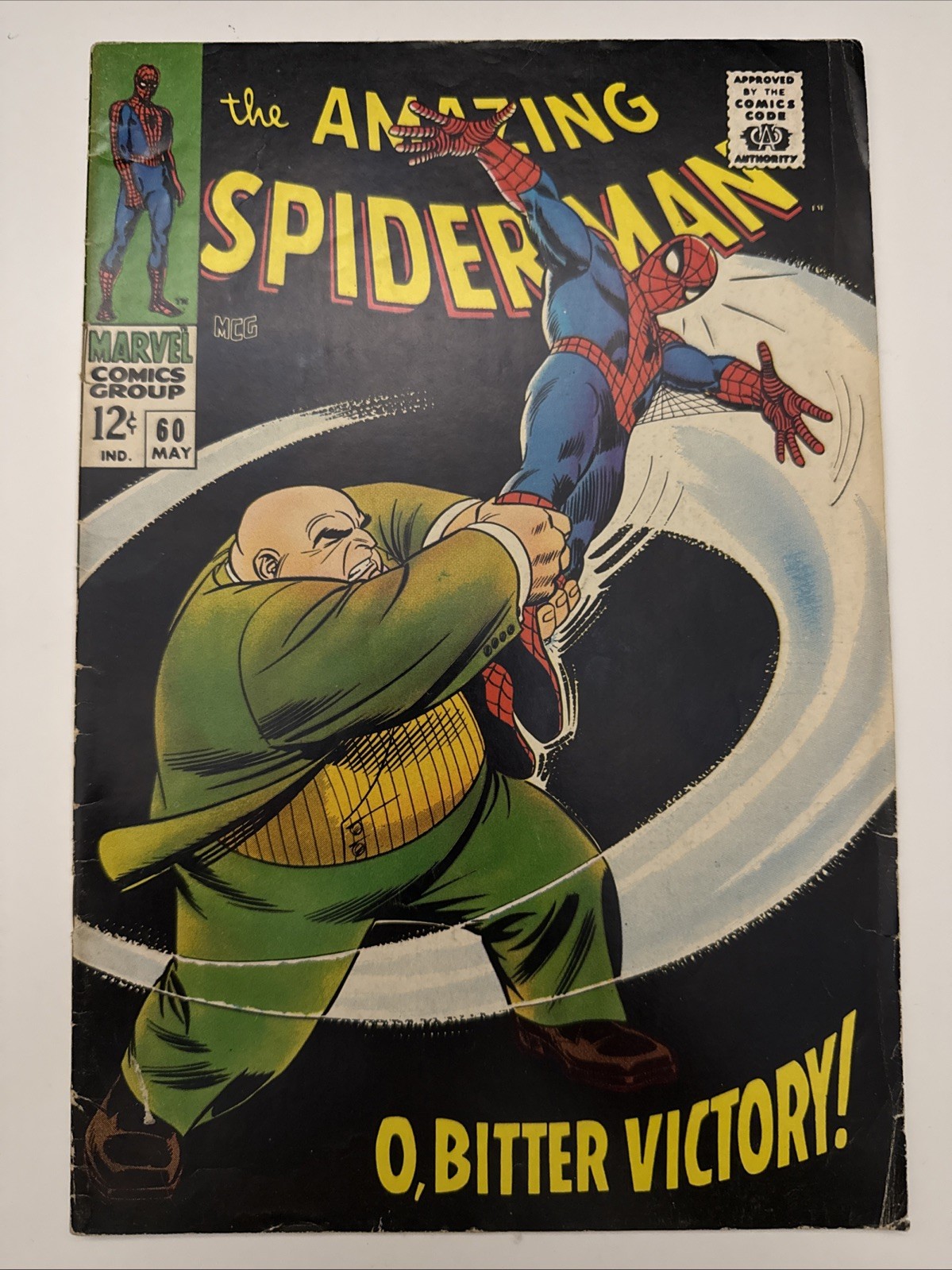 The Amazing Spider-Man #60 (Marvel Comics May 1968) 🔑 KEY ISSUE 🔥FN Condition The Amazing Spider-Man #60 (Marvel Comics May 1968) 🔑 KEY ISSUE 🔥FN Condition