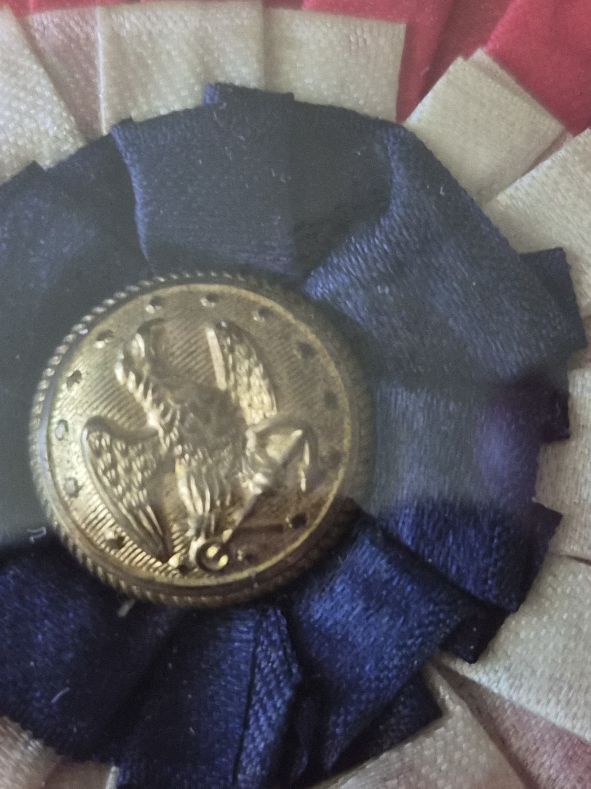 Civil War Union Officer Naval Cockade Museum Quality Antique Vintage