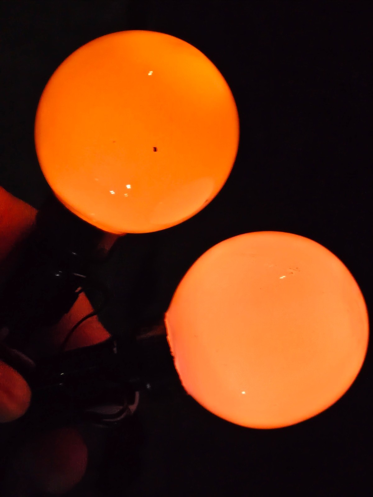 Vintage Sylvania Fluorescent Christmas Lights bulbs 1940's Vintage Sylvania Fluorescent Christmas Lights bulbs 1940's