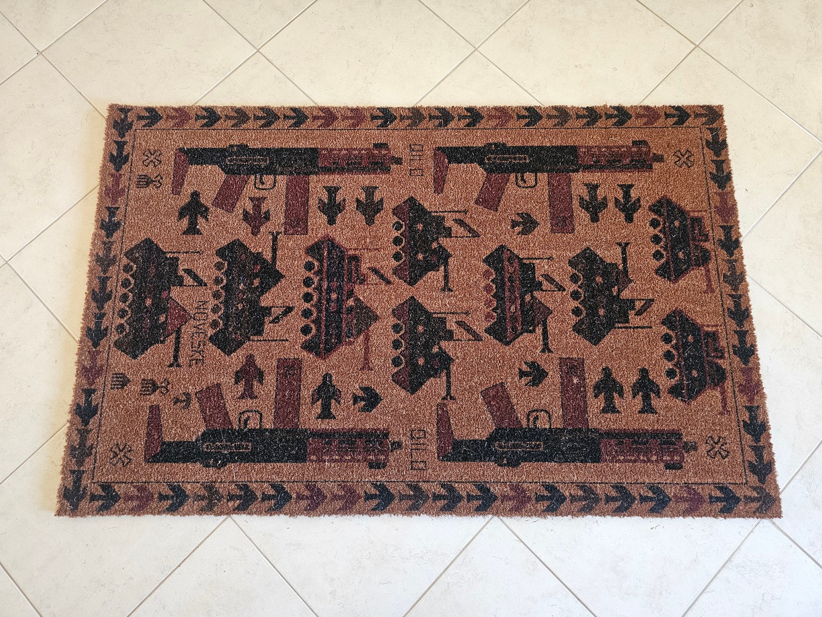QILO x Noveske - Outdoor AFGHAN WAR RUG 3 ft x 5 ft - NOT SupDef WRMFZY FOG BCS