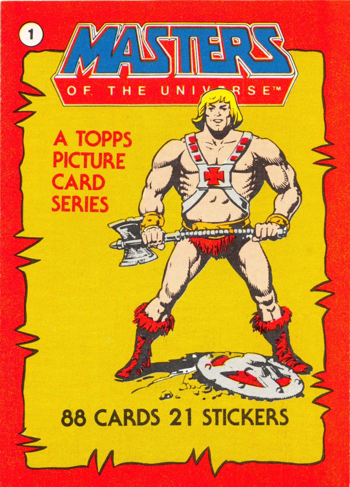1984 HE-MAN MASTERS OF THE UNIVERSE PICK-A-CARD BASE CARDS 1-88 OR STICKER 1-21