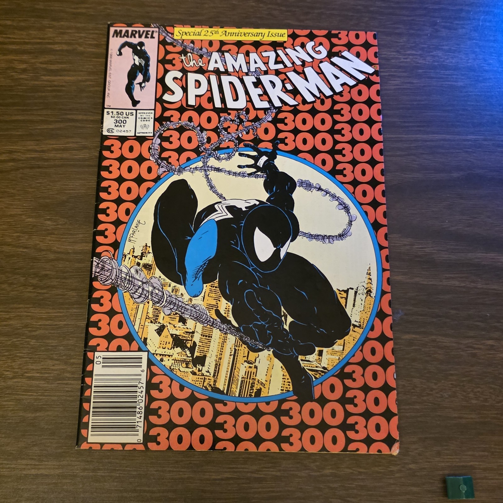 The Amazing Spider-Man #300 Newsstand (1988) 1st Full App of Venom The Amazing Spider-Man #300 Newsstand (1988) 1st Full App of Venom