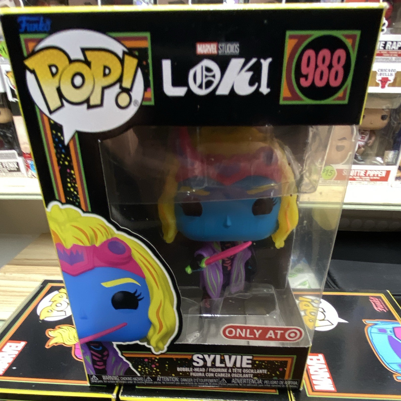 Funko Pop Vinyl: Marvel Studios Loki Sylvie Target Excl #988 Funko Pop Vinyl: Marvel Studios Loki Sylvie Target Excl #988