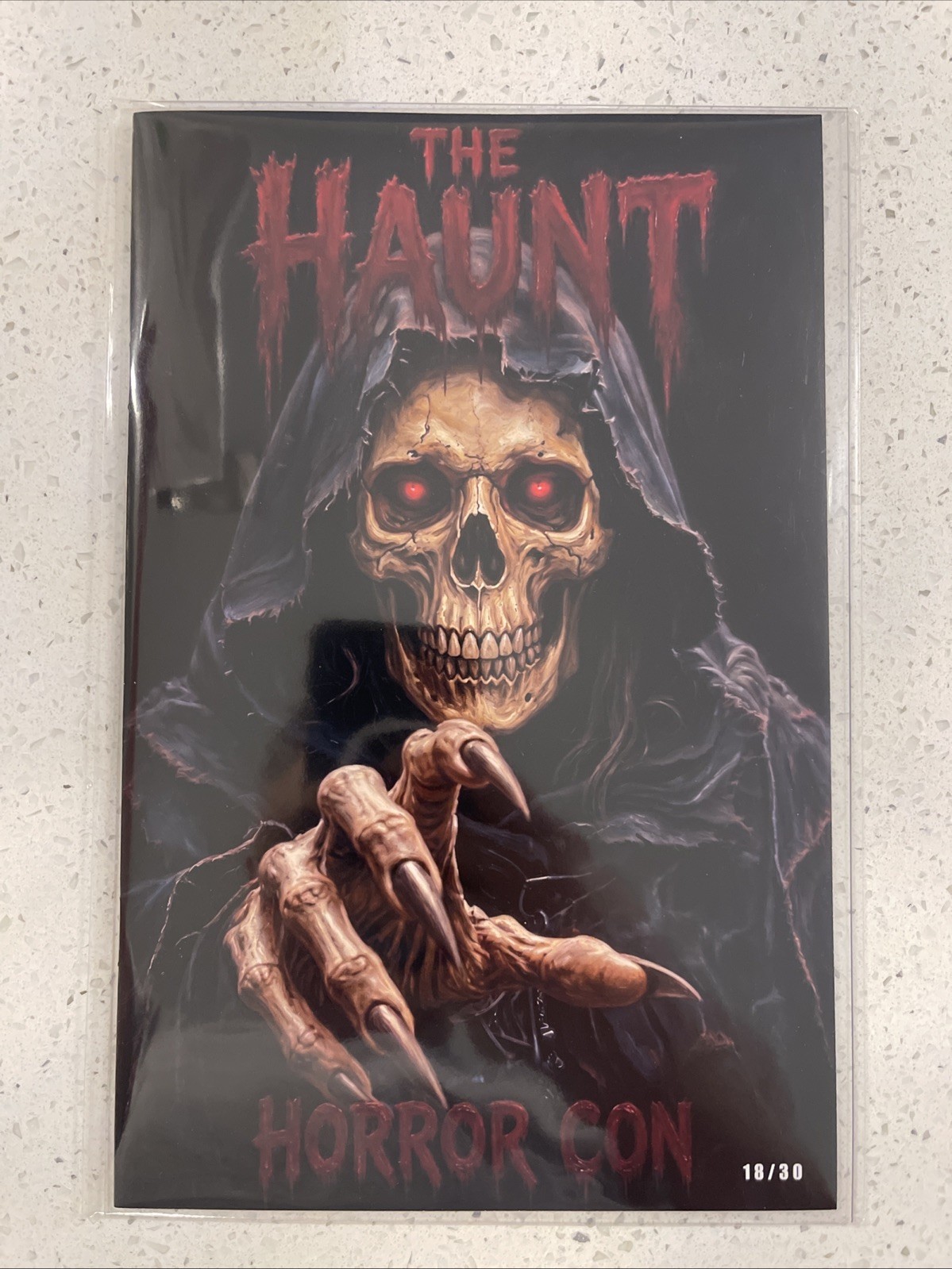 The Haunt Horror Con 2026. Critical Hits Comics . NM Signed Limited 18/30 The Haunt Horror Con 2026. Critical Hits Comics . NM Signed Limited 18/30