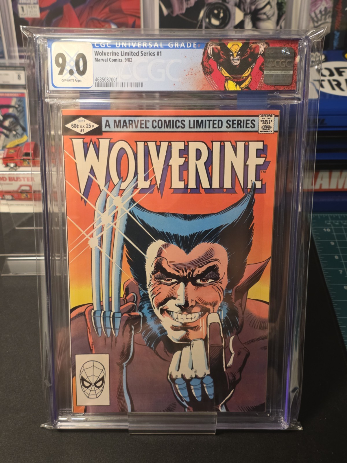 1982 Marvel Wolverine 1 First Solo Series CGC 9.0 w/ Custom Label 🔥🔥 