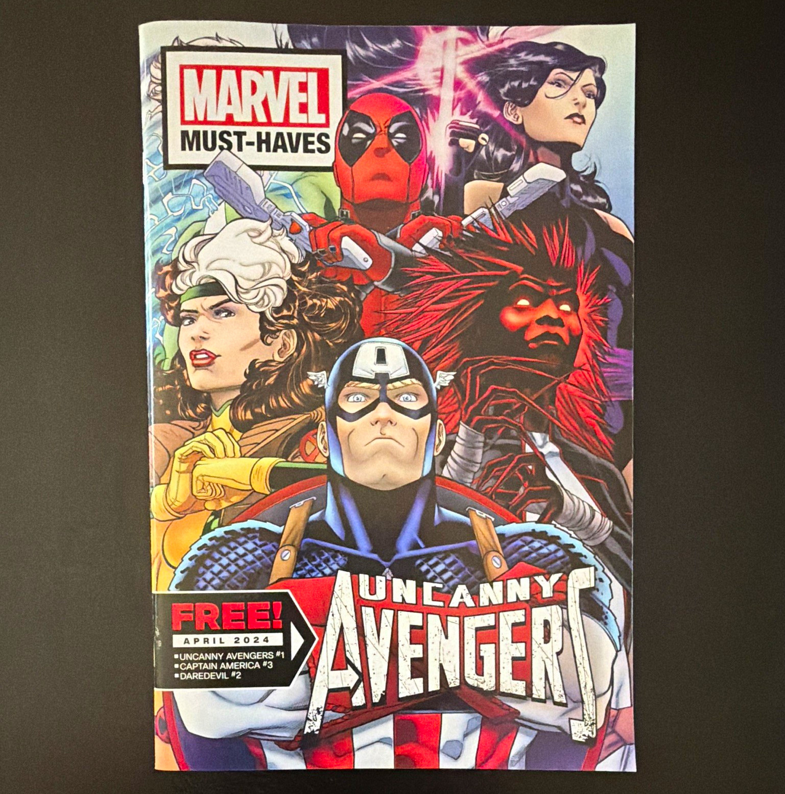 Marvel Comics Marvel Must-Haves: Uncanny Avengers 2024 1st Print BAGGED/BOARDED Marvel Comics Marvel Must-Haves: Uncanny Avengers 2024 1st Print BAGGED/BOARDED