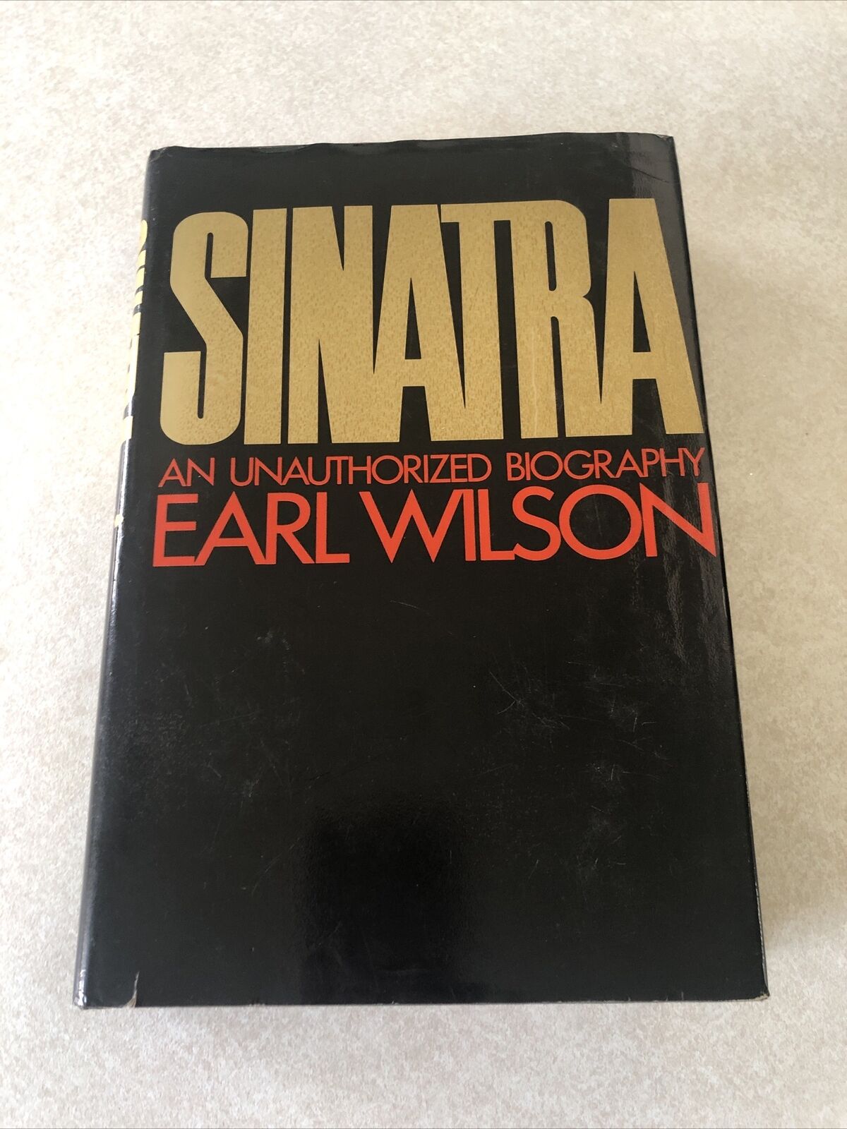 Earl Wilson Signed Autographed Book Sinatra An Unauthorized Biography Frank Rare