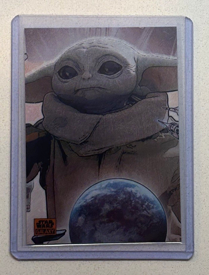 2026 Topps Star Wars Galaxy Chrome Mighty Mandalorians Grogu Puzzle MIMA-5 /25 2026 Topps Star Wars Galaxy Chrome Mighty Mandalorians Grogu Puzzle MIMA-5 /25