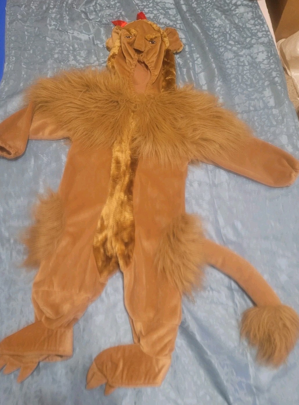 Vintage Wizard of Oz Halloween Costume Youth Size Sm Courage Lion Warner Bros Vg Vintage Wizard of Oz Halloween Costume Youth Size Sm Courage Lion Warner Bros Vg