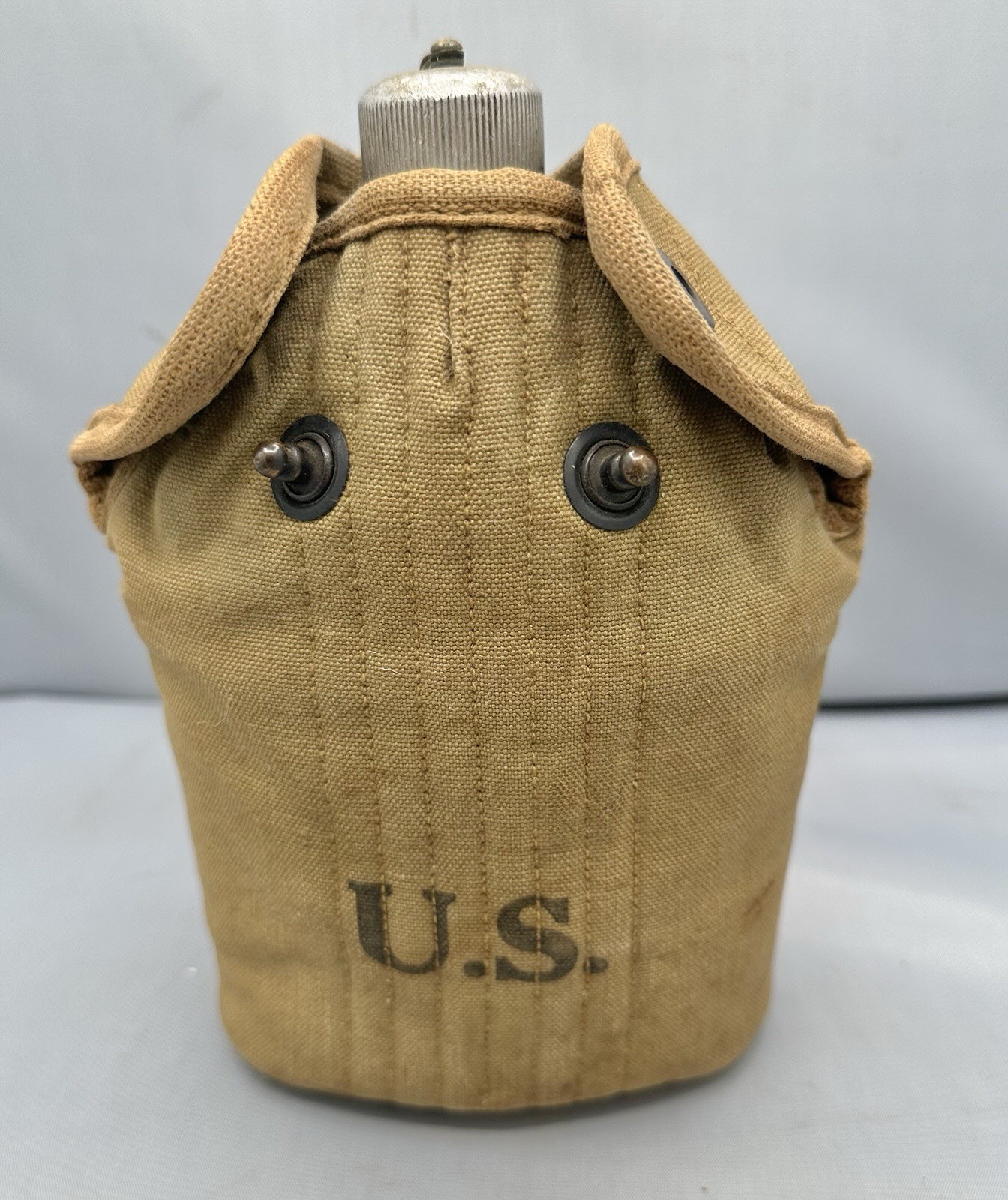 WWI US Army M1910 1918 AGM C Canteen & Cup with M&C Cover 1918 (110 WWI US Army M1910 1918 AGM C Canteen & Cup with M&C Cover 1918 (110