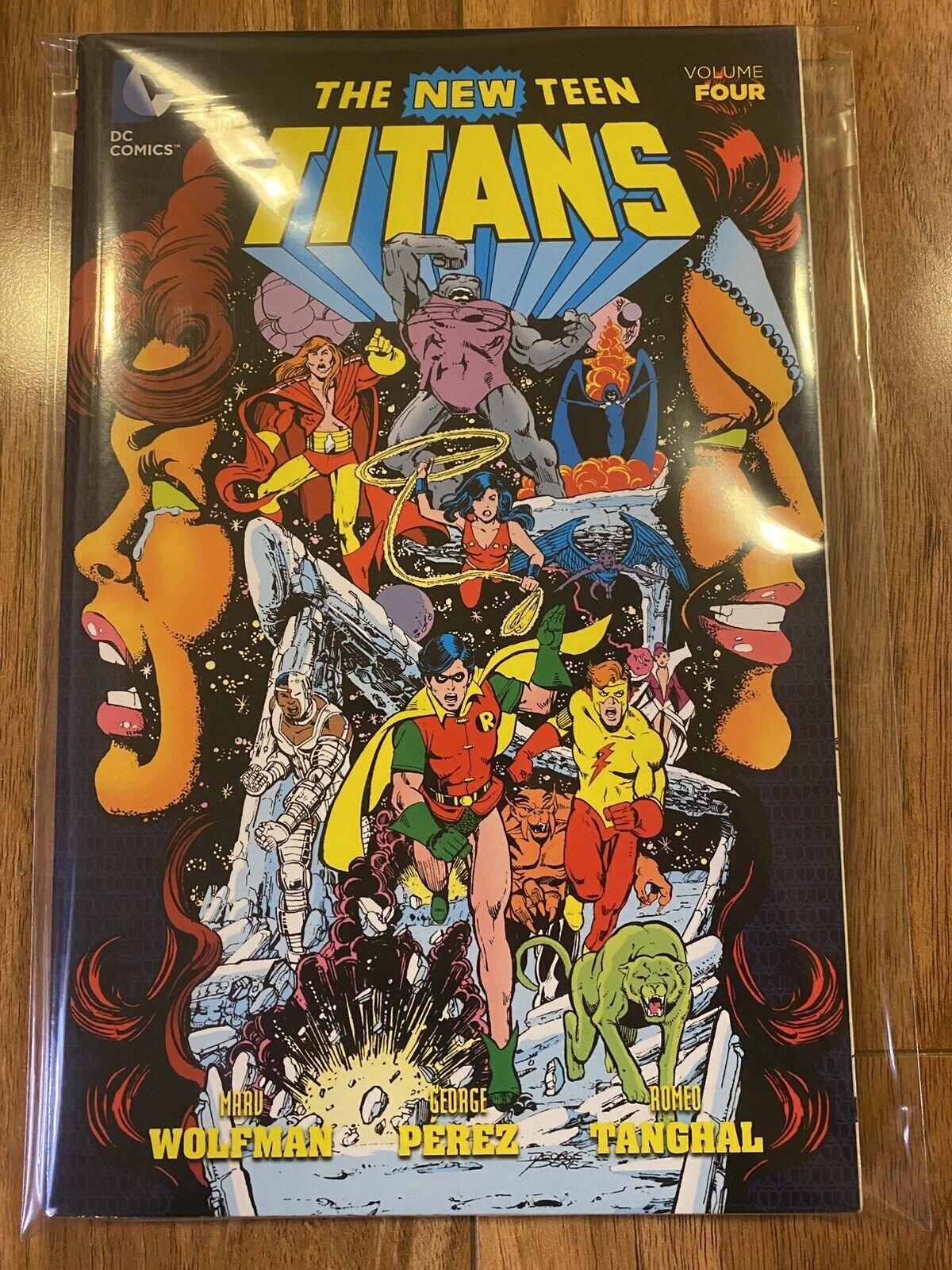 NEW The New Teen Titans Volume 4 Four Perez DC Comics TPB Graphic Novel OOP