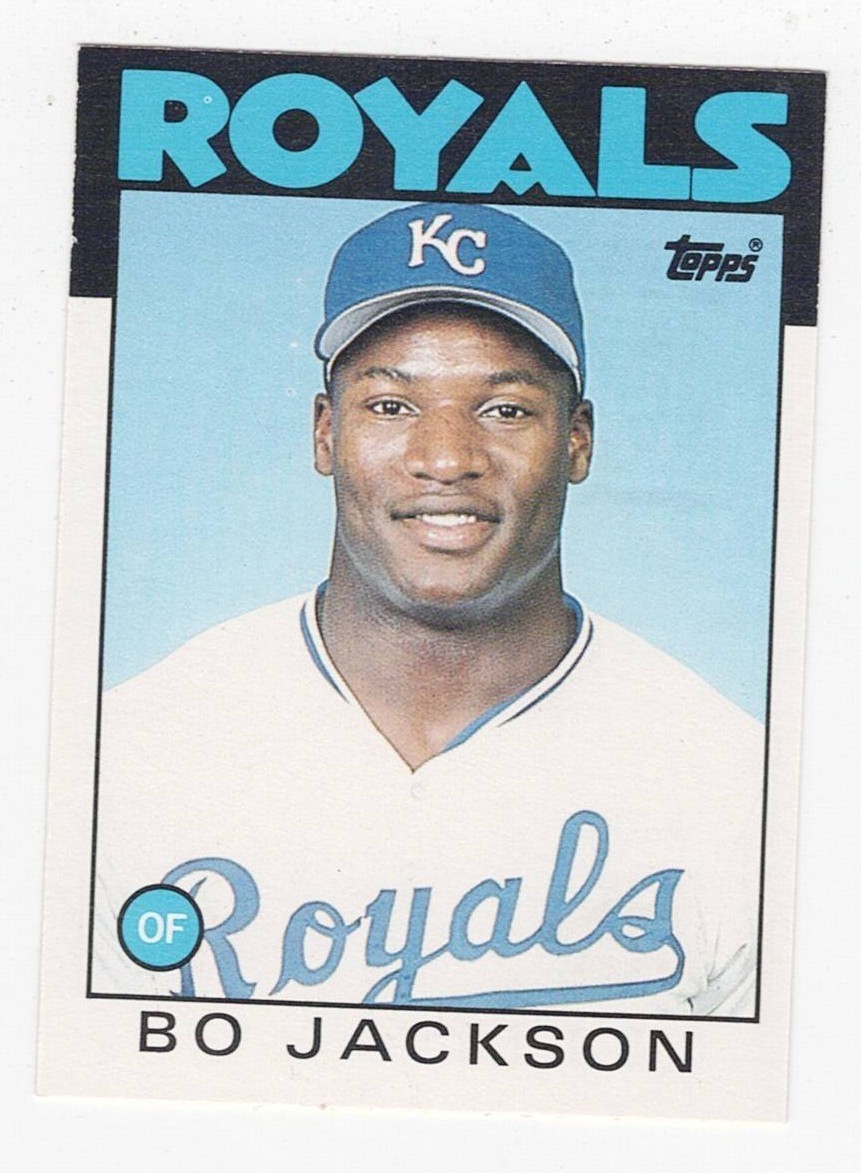 1986 Topps Traded Bo Jackson #50T Rookie RC – Kansas City Royals 1986 Topps Traded Bo Jackson #50T Rookie RC – Kansas City Royals