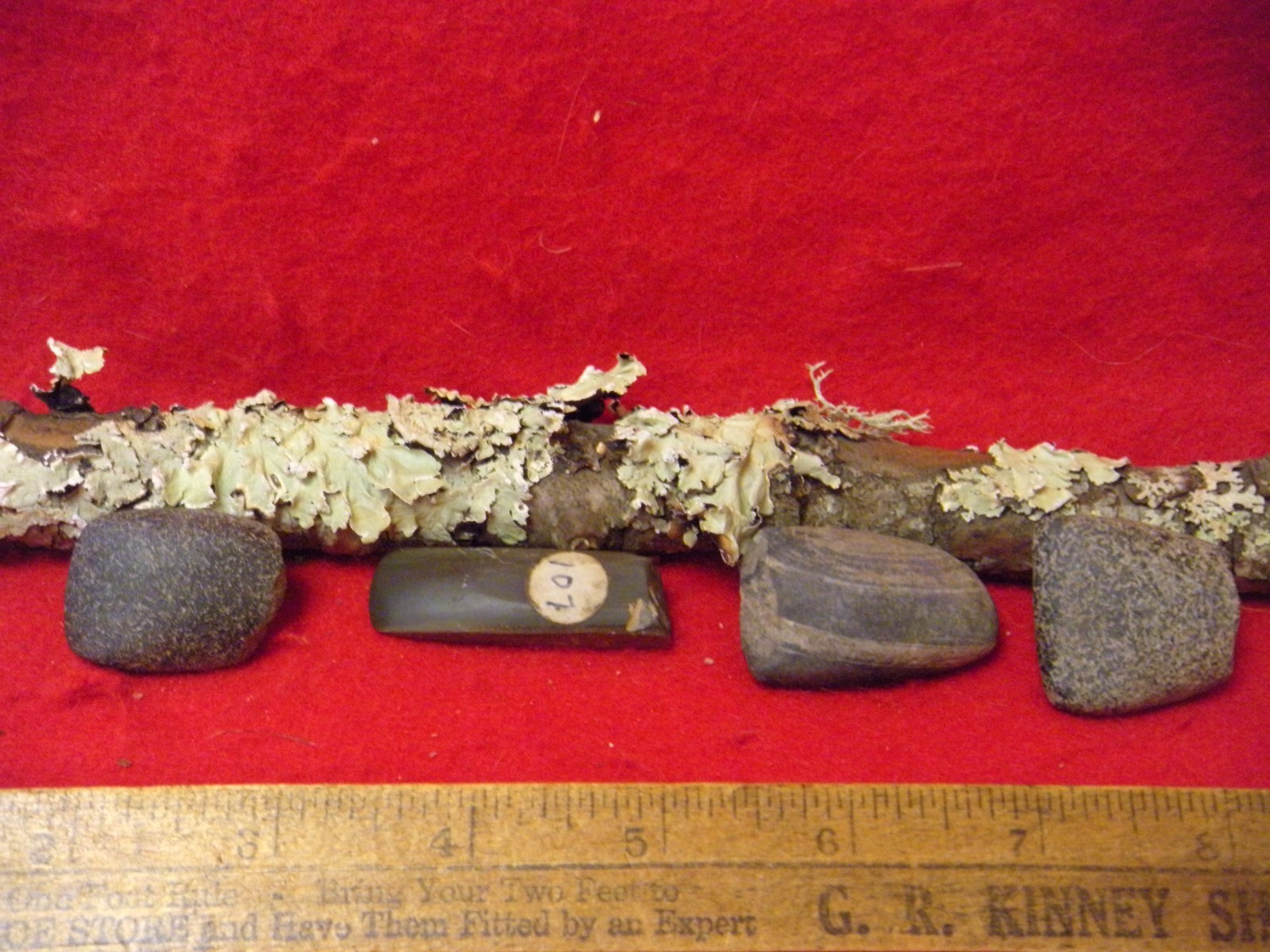 RARE NATIVE AMERICAN SET OF FOUR MINIATURE EFFIGY CELTS - HOKE C0. N. CAROLINA RARE NATIVE AMERICAN SET OF FOUR MINIATURE EFFIGY CELTS - HOKE C0. N. CAROLINA